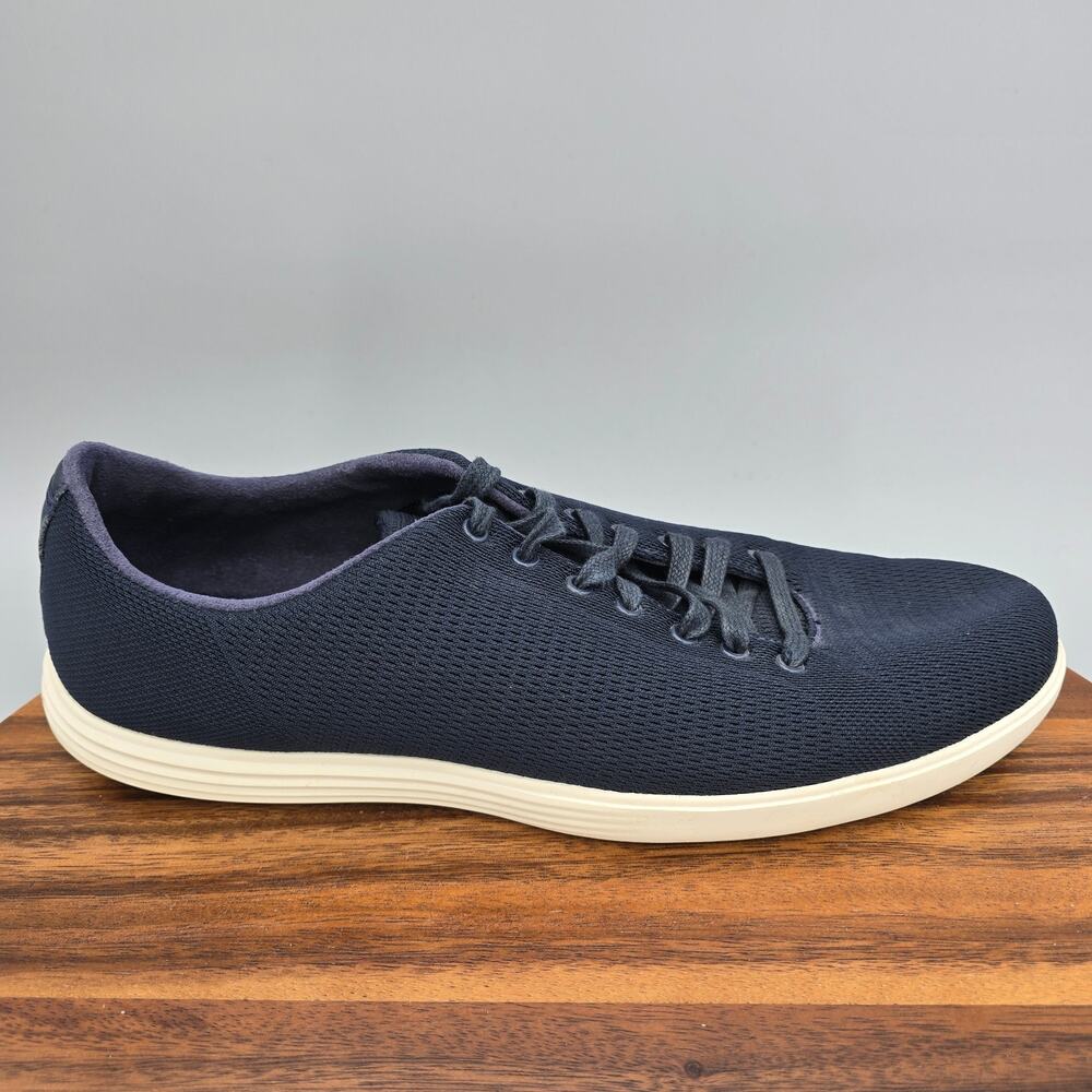 Cole Haan Grand Crosscourt Shoes Men's 10 M Blue Knit Low Top Casual Sneakers
